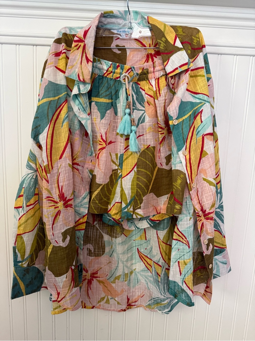 Blue Island beach 2 piece set